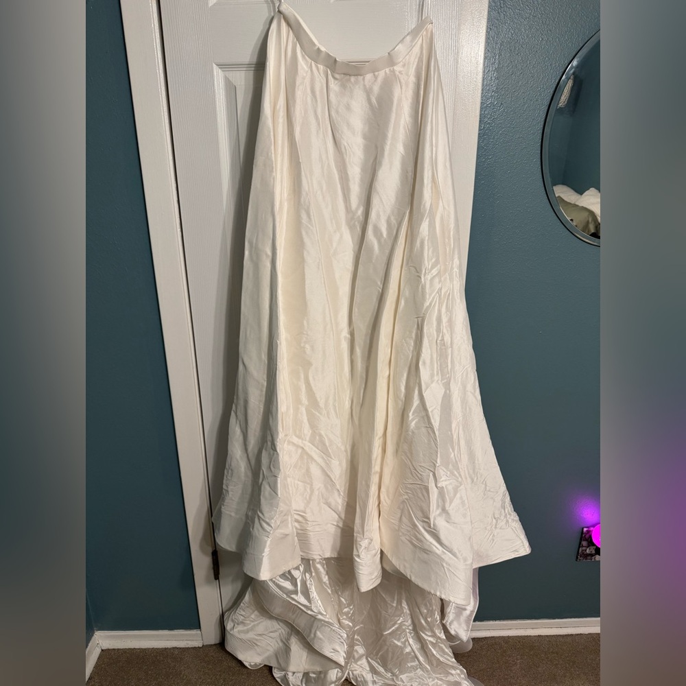 Silk Antonio Gual wedding skirt